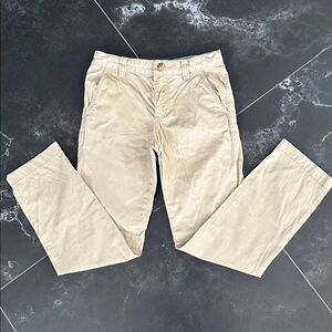 Lacoste - Kids khaki chino pants